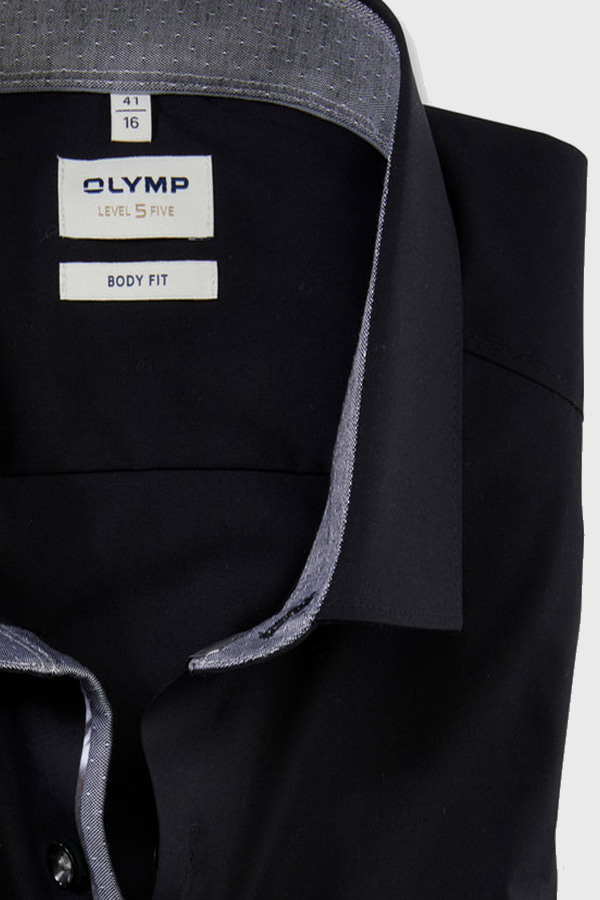 ΠΟΥΚΑΜΙΣΟ OLYMP - 68 ΜΑΥΡΟ